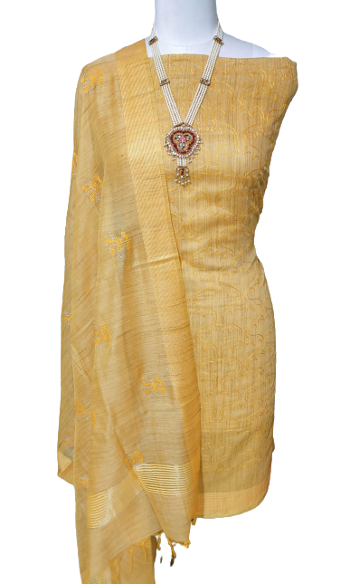 Soft Silk Embroidery Suit M J HANDLOOMS