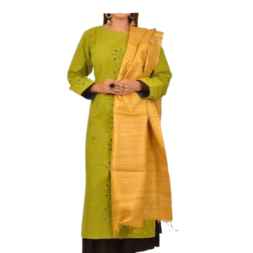 Mulberry Ghicha Silk Dupatta SABIR