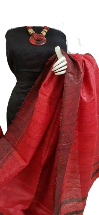 Tussar Ghicha Silk Dupatta SADAF
