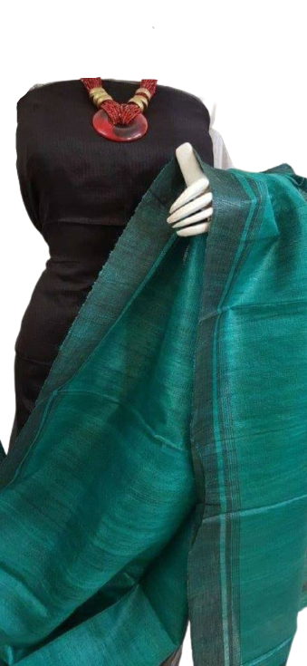 Tussar Ghicha Silk Dupatta SADAF