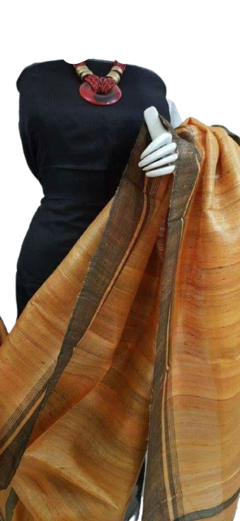Tussar Ghicha Silk Dupatta SADAF