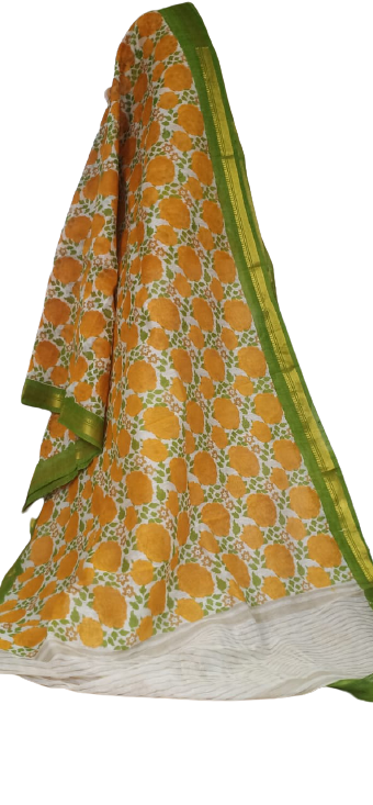 Organza Silk Linen Saree SILK ZONE