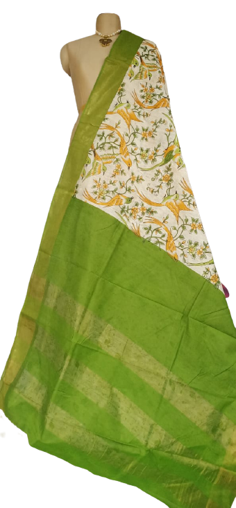 Organza Matka Silk Saree SILK ZONE