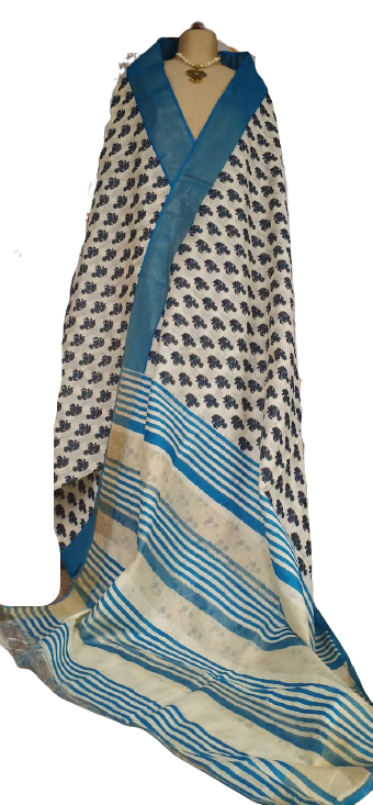 Organza Matka Silk Saree SILK ZONE