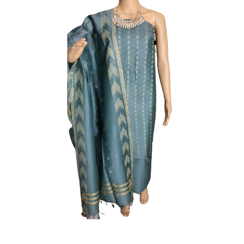Soft Silk Suit M J HANDLOOM