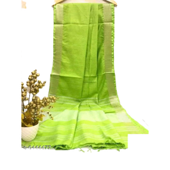 Khadi Linen Saree M J HANDLOOM