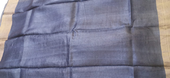 Pure Tussar Silk print saree