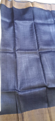 Pure Tussar Silk print saree