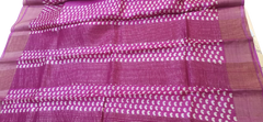 Pure Tussar Silk print saree