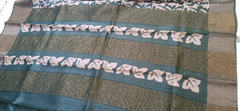 Pure Tussar Silk print saree
