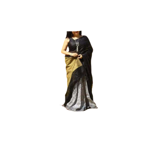 Pure Handloom Linen Saree SILK ZONE