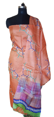 Tussar Silk Print Dupatta BASU