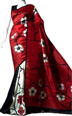 Bishnupuri Silk Hand Painting Saree PLASH
