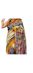Bishnupuri Silk Hand Painting Saree PLASH