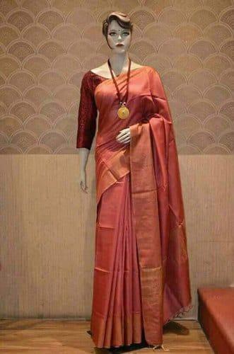 Tussar Munga Silk Saree silkzon.in