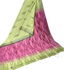 Ikkat cotton saree SILK ZONE