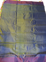 Tussar contrast saree Dipak