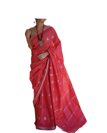 Viscose Silk Weaving Cutwork Saree SILK ZONE