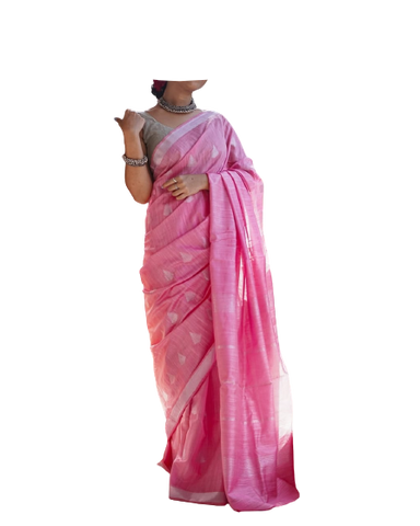 Viscose Silk Weaving Cutwork Saree SILK ZONE