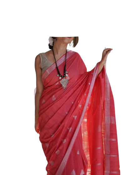 Viscose Silk Weaving Cutwork Saree SILK ZONE