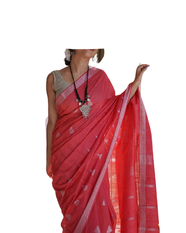 Viscose Silk Weaving Cutwork Saree SILK ZONE