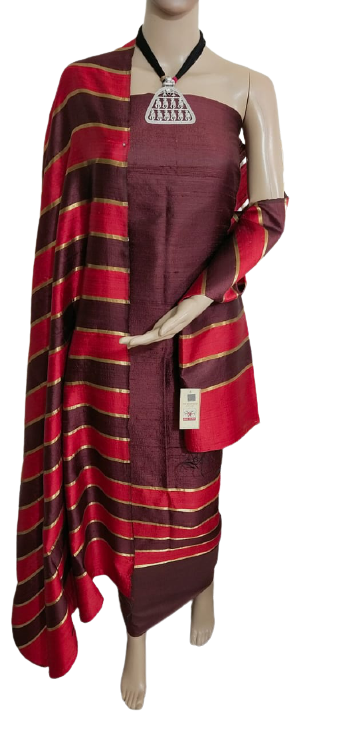 Dupion silk suit SILK ZONE
