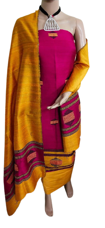 Dupion silk suit SILK ZONE
