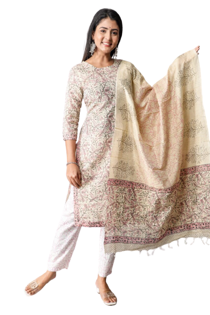 Dupion silk suit SILK ZONE