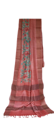 TUSSAR SILK PRINT SAREE