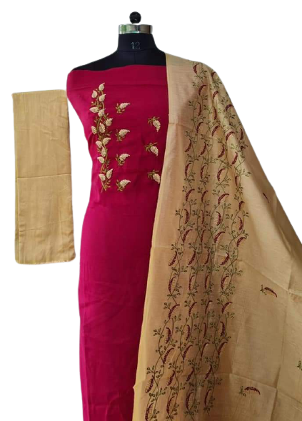 Katan stable embroidery suit SILK ZONE