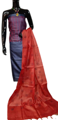 Tussar silk printed suit SILK ZONE