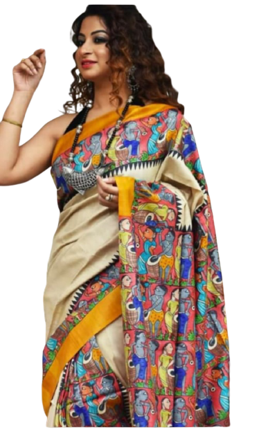 Bhishnupuri silk saree SILK ZONE