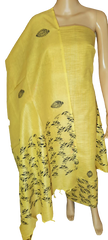 Cotton khadi madhubani suit SILK ZONE