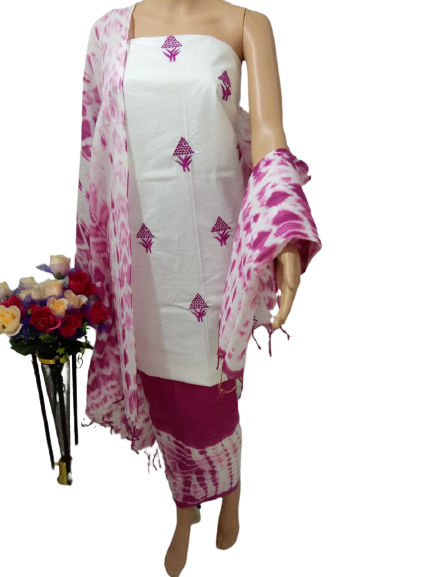 Pure cotton suit SILK ZONE