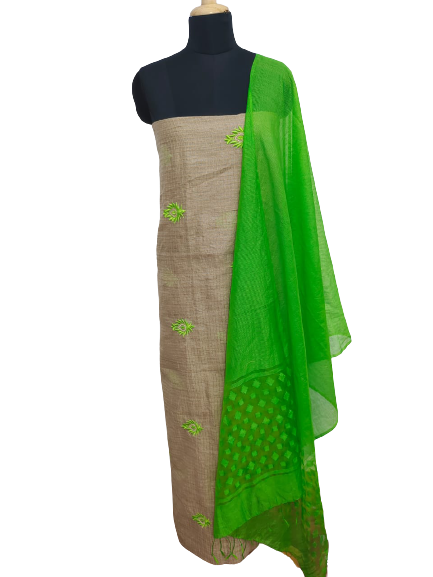 Hamdloom embroidery suit SILK ZONE
