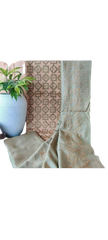 Cotton dupion fancy suit SILK ZONE