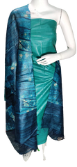 Pure tussar ghicha silk suit SILK ZONE