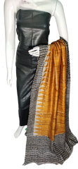 Pure tussar ghicha silk suit silk ZONE