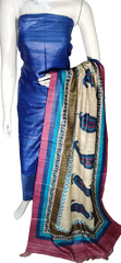 Pure tussar ghicha silk Suit SILK ZONE
