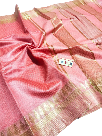 Pure Silk Linen Saree SILK ZONE