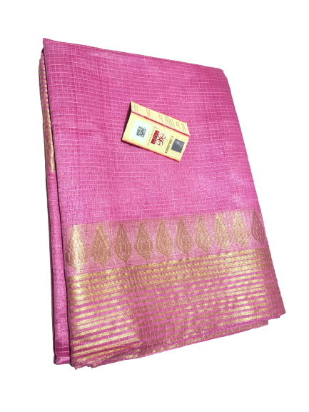 Pure Silk Linen Saree SILK ZONE