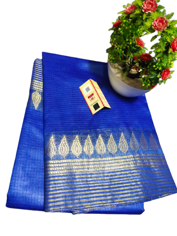 Pure Silk Linen Saree SILK ZONE