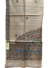Tussar ghicha silk dupatta SILK ZONE