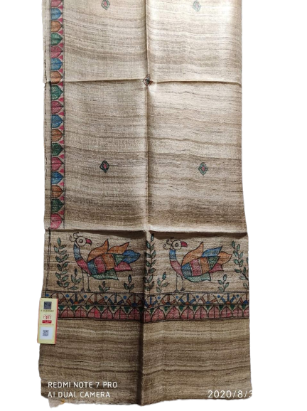 Tussar ghicha silk dupatta Silk ZONE