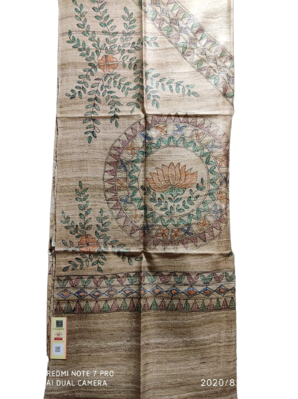 Tussar ghicha silk dupatta SILK ZONE