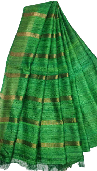 Pure desi tussar silk saree SILK ZONE