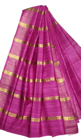 Pure desi tussar silk saree SILK ZONE