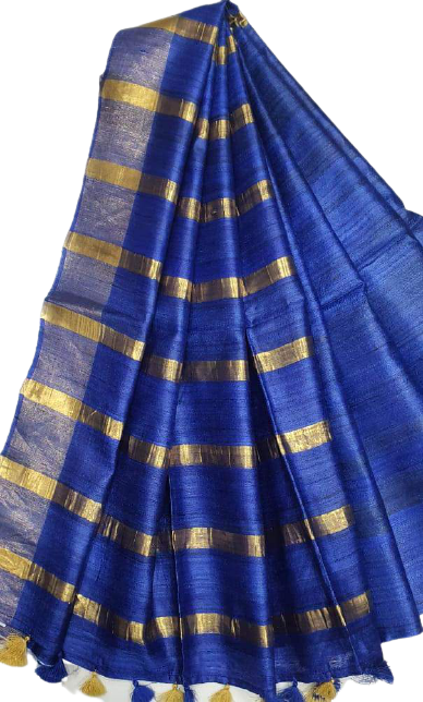 Pure desi tussar silk saree SILK ZONE