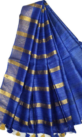 Pure desi tussar silk saree SILK ZONE