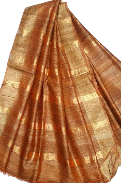 pure desi tussar silk saree SILK ZONE